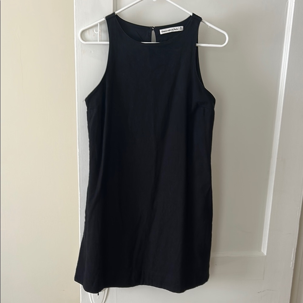 Abercrombie & Fitch Linen Blend Mini Dress